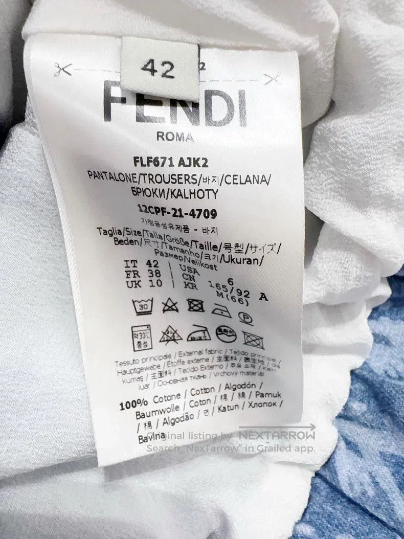 Fendi Fendi Denim Jacket Size S / US 4 / IT 40 - 5 Thumbnail