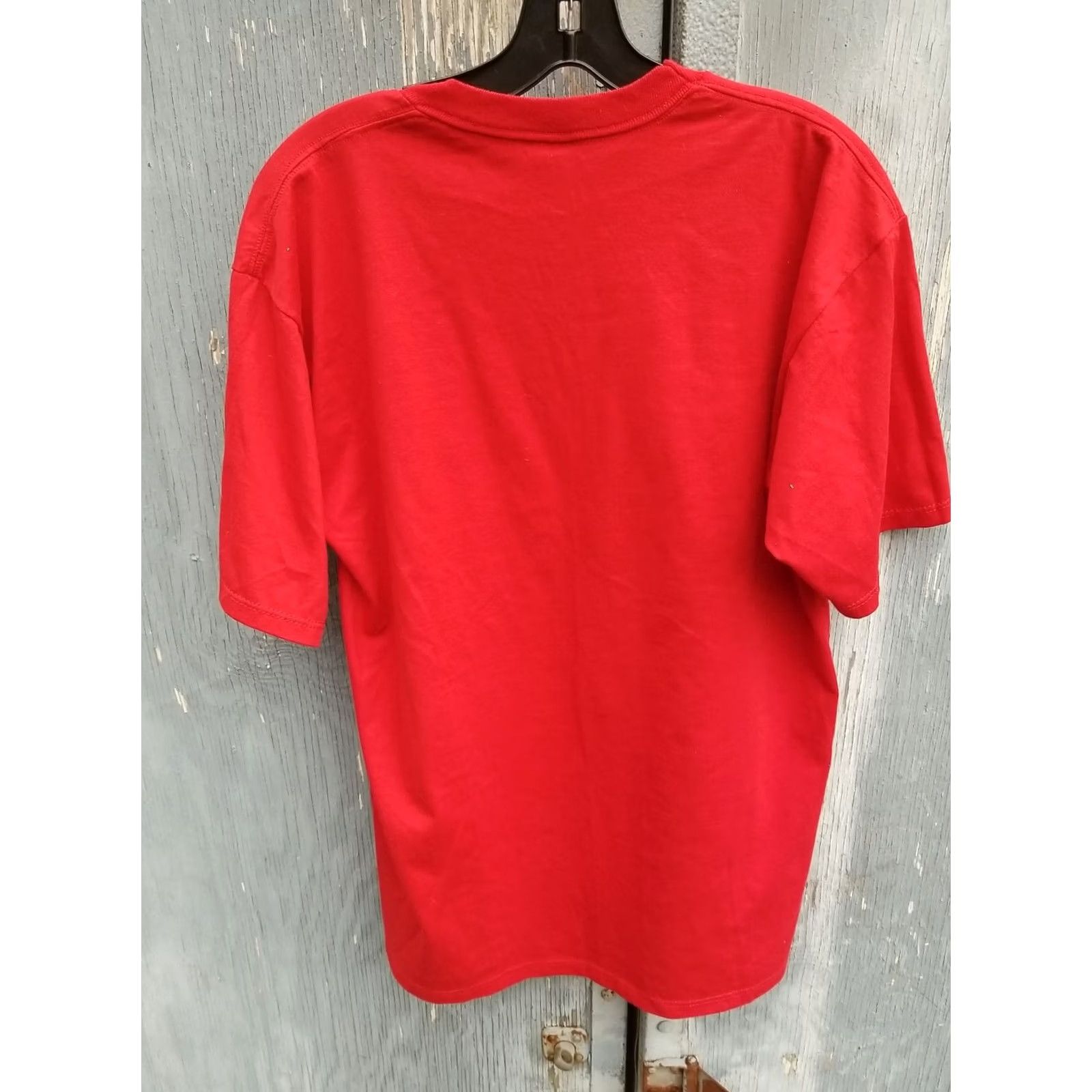 Jerzees VINTAGE DISCLOSURE MICHAEL CRICHTON BALLANTINE BOOKS PROMOTIONAL SHIRT LARGE Shirt Mens L Red Size US L / EU 52-54 / 3 - 7 Thumbnail