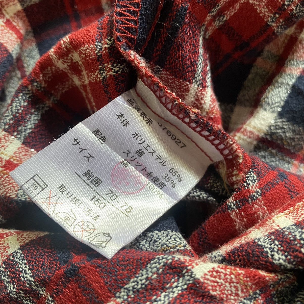 Japanese Brand 2000s Bat-su Studio Plaid Flag Pocket Size US S / EU 44-46 / 1 - 5 Thumbnail