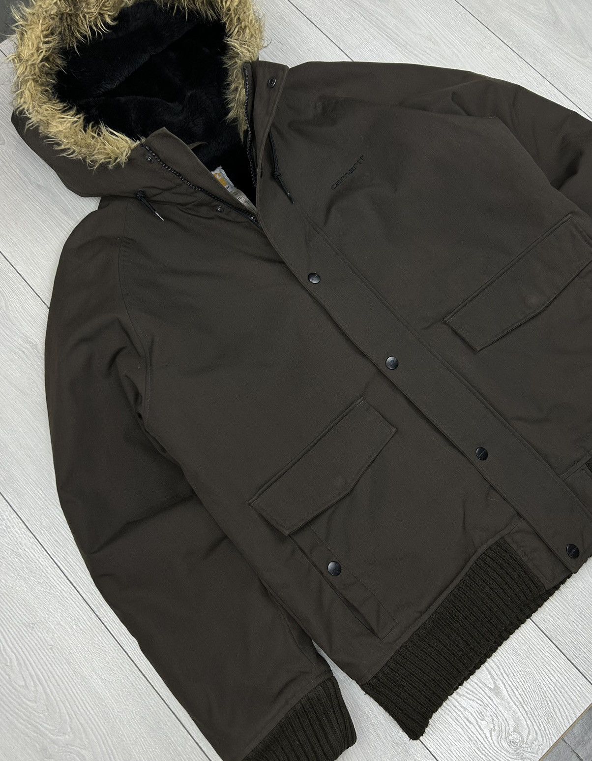 Carhartt × Vintage Carhartt Vintage Jacket Size XL Brown Size US XL / EU 56 / 4 - 3 Thumbnail