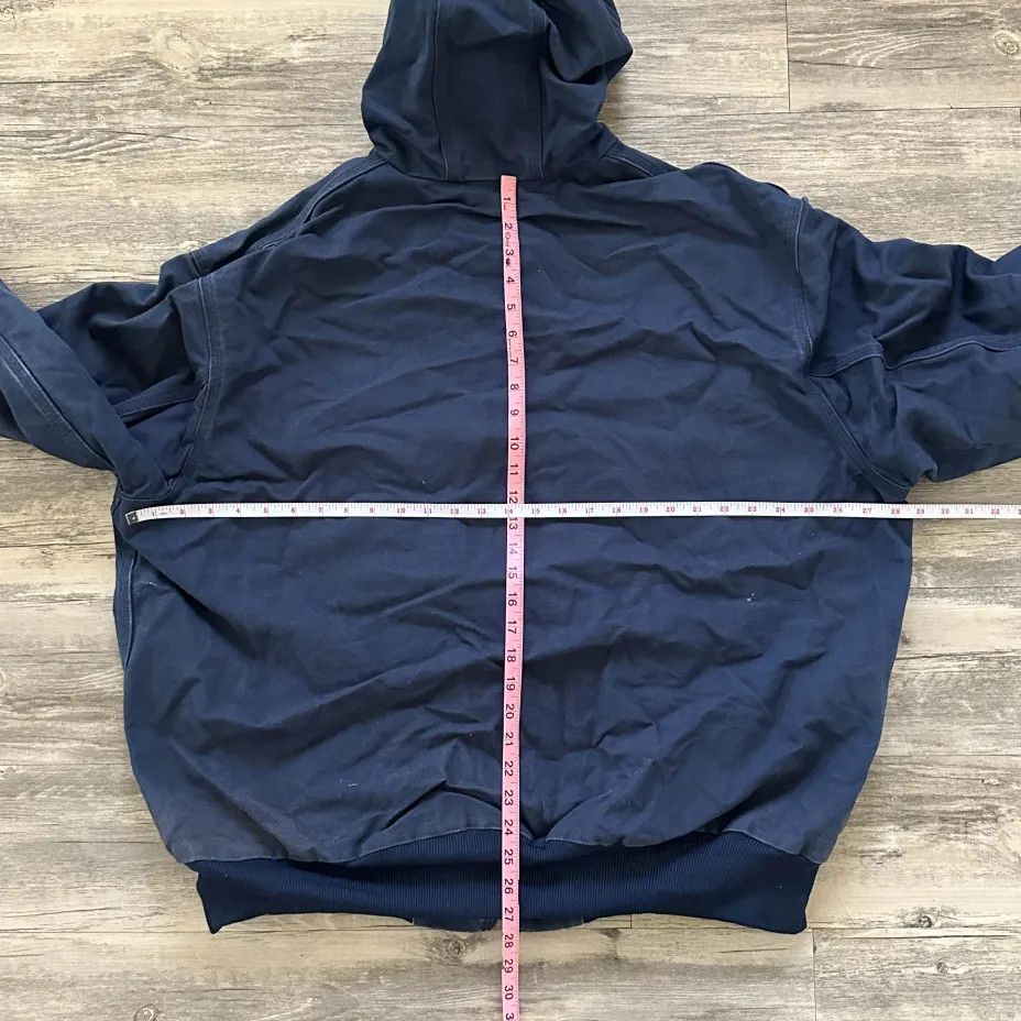 Carhartt Vintage Carhartt J131 NVY Navy Blue Hooded Jacket Size XXL Size US XXL / EU 58 / 5 - 6 Thumbnail