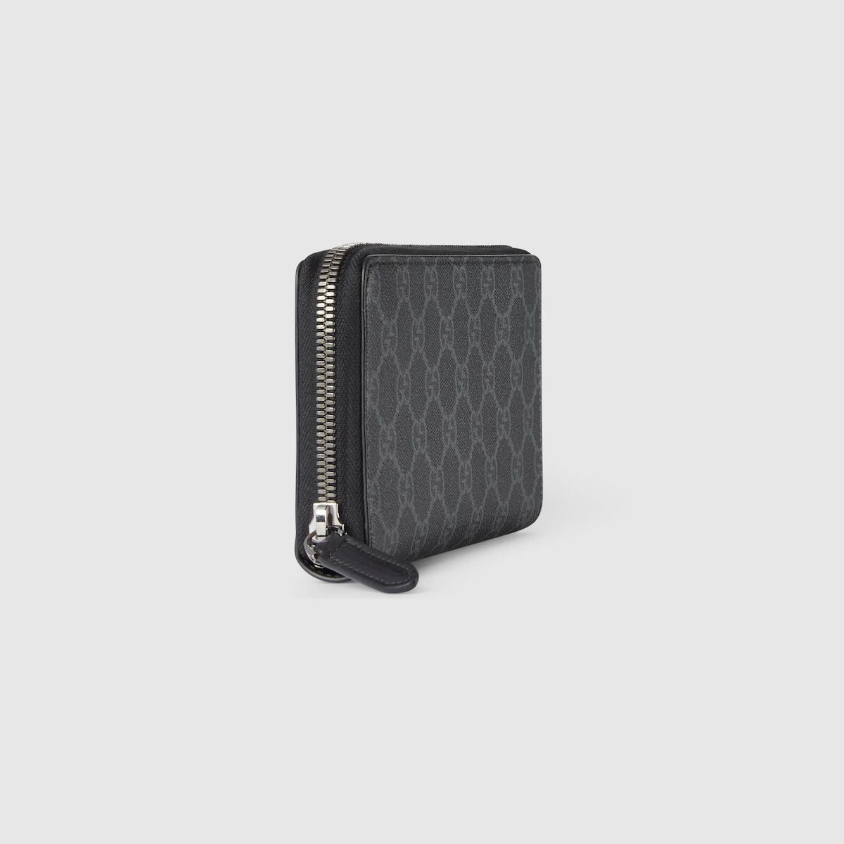 Gucci oc11z526 Size: OS / GG Emblem Zip Around Wallet in Black Size ONE SIZE - 4 Thumbnail