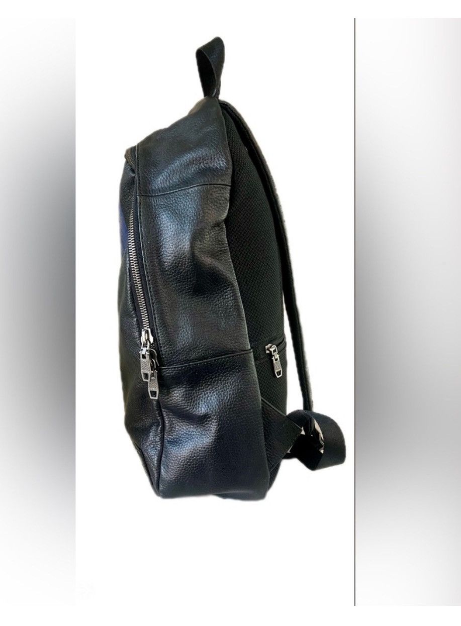Diesel Diesel Men Large Capacity Leather Backpack Black Blue Size ONE SIZE - 3 Thumbnail