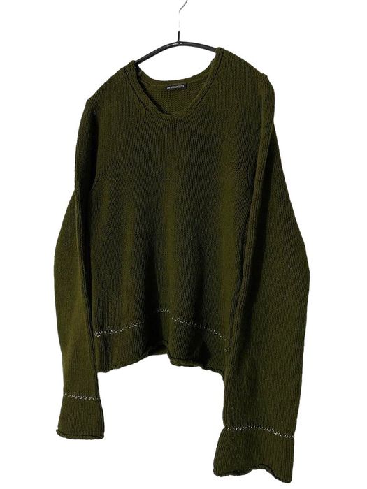 Ann Demeulemeester Ann Demeulemeester 99SS grunge sweater | Grailed