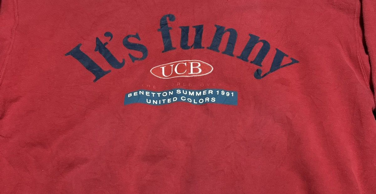 Vintage VINTAGE 90s UCB SWEATSHIRT JAPAN Size US M / EU 48-50 / 2 - 4 Thumbnail