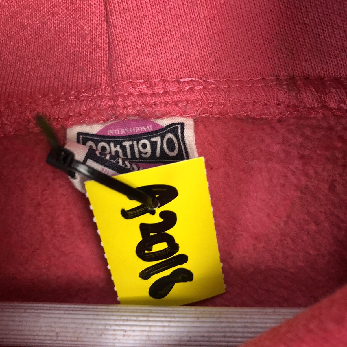 Japanese Brand BPKT11970 University New York Pink Hoodie #A2018 Size US S / EU 44-46 / 1 - 10 Thumbnail