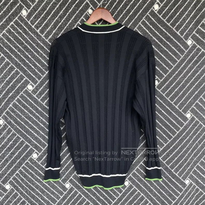 Gucci Gucci FW23 colour-blocked striped V-neck long-sleeved knit Size XXS / US 00 / IT 34 - 2 Thumbnail