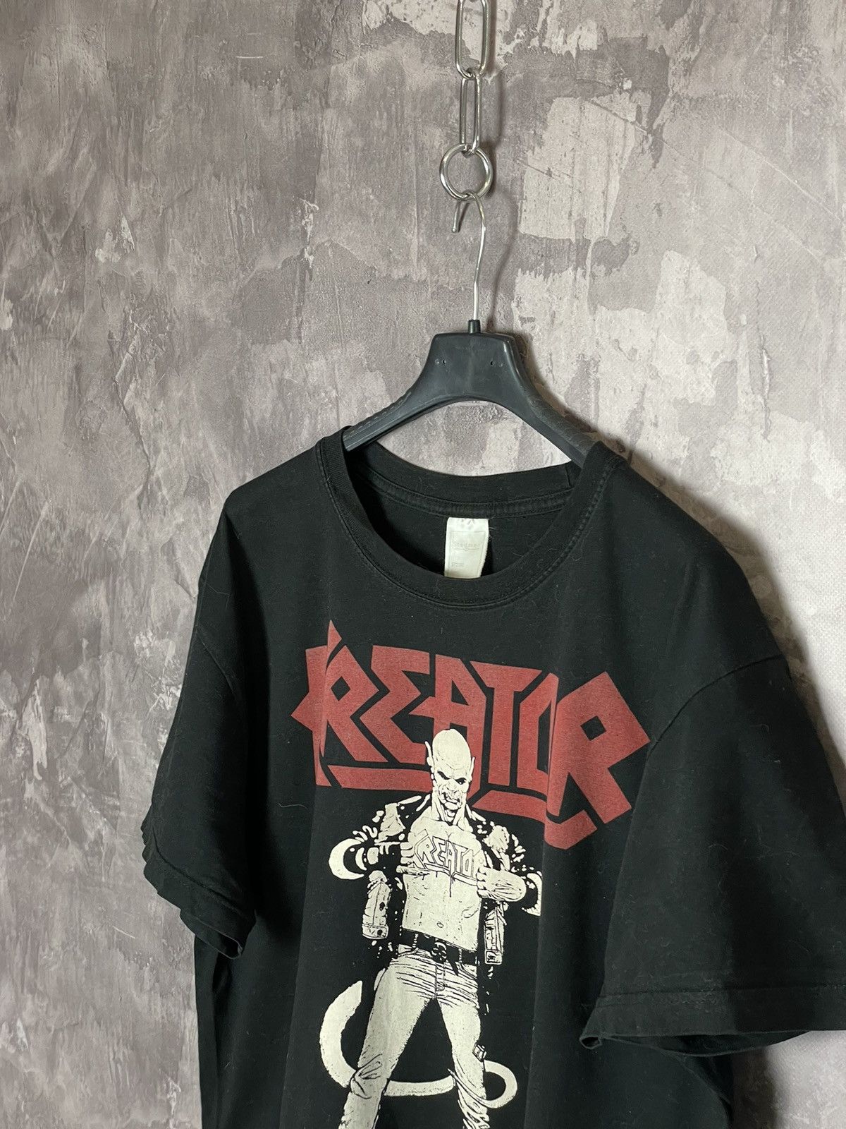 Band Tees Kreator Tee T Shirt 1990s Vintage Black Size US L / EU 52-54 / 3 - 7 Thumbnail