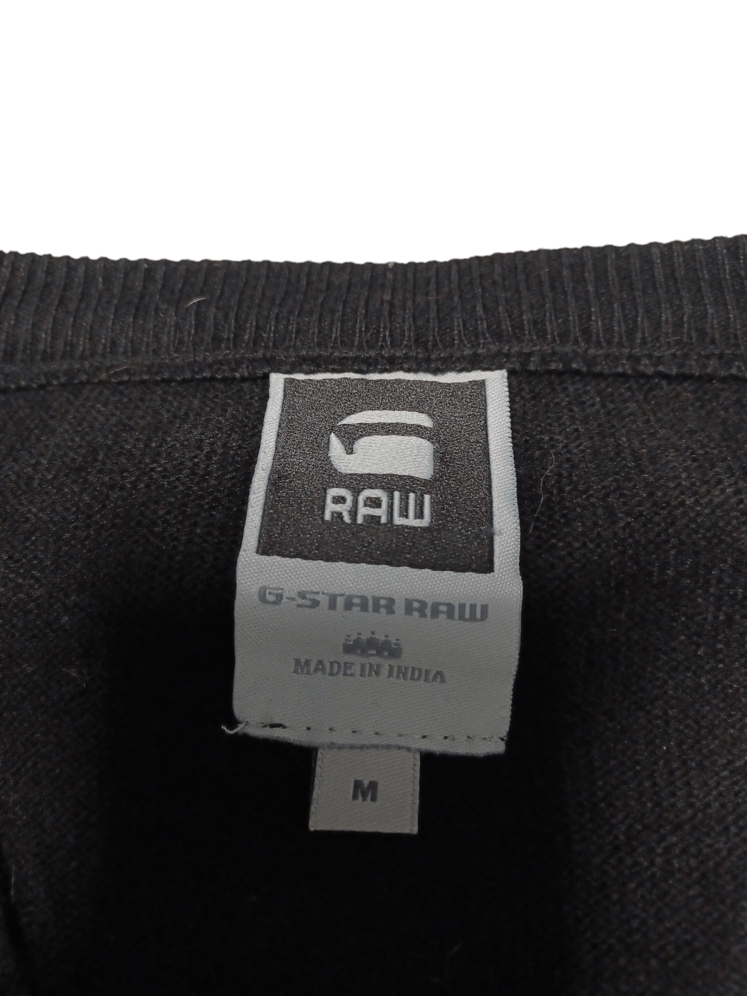 G-Star G STAR RAW DENIM V-NECK MADE IN GERMANY SWEATER Size US M / EU 48-50 / 2 - 4 Thumbnail