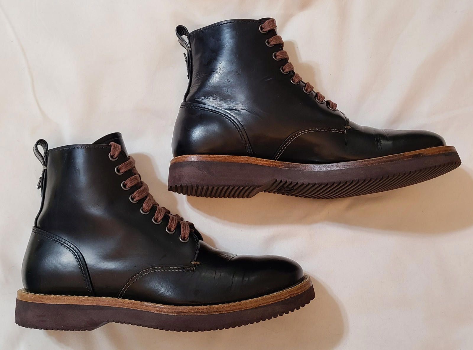 Coach Coach Derby Black Spazzolato Combat Boots Men Size 7.5 G1255 Size US 7.5 / EU 40-41 - 9 Thumbnail