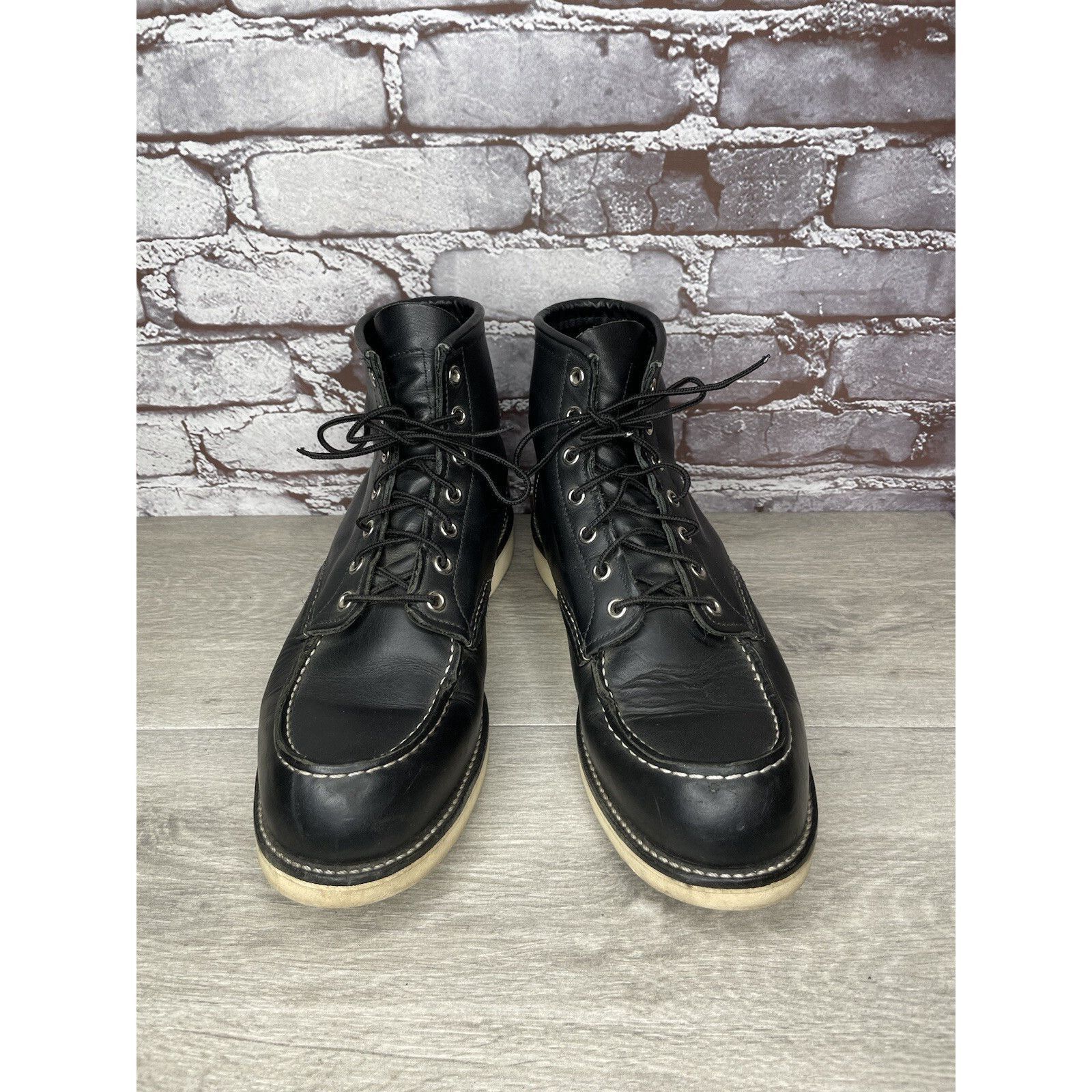Red Wing Red Wing Boots 9075 Harley Ninja Genuine Black Leather Lace Size US 11 / EU 44 - 11 Thumbnail