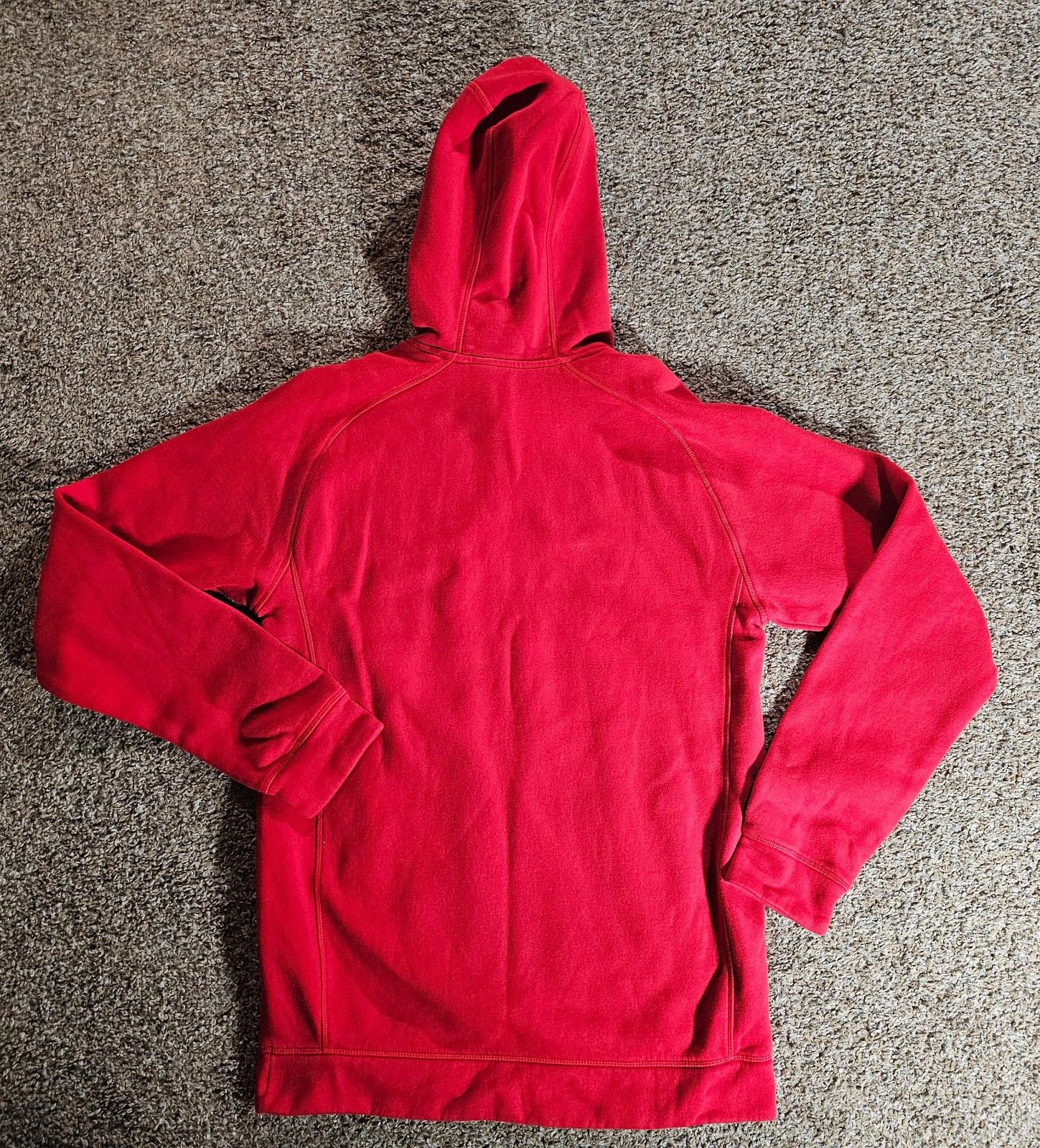 Adidas Adidas Hoodie Mens S Red Logo Graphic Pullover Sweatshirt Size US S / EU 44-46 / 1 - 9 Thumbnail