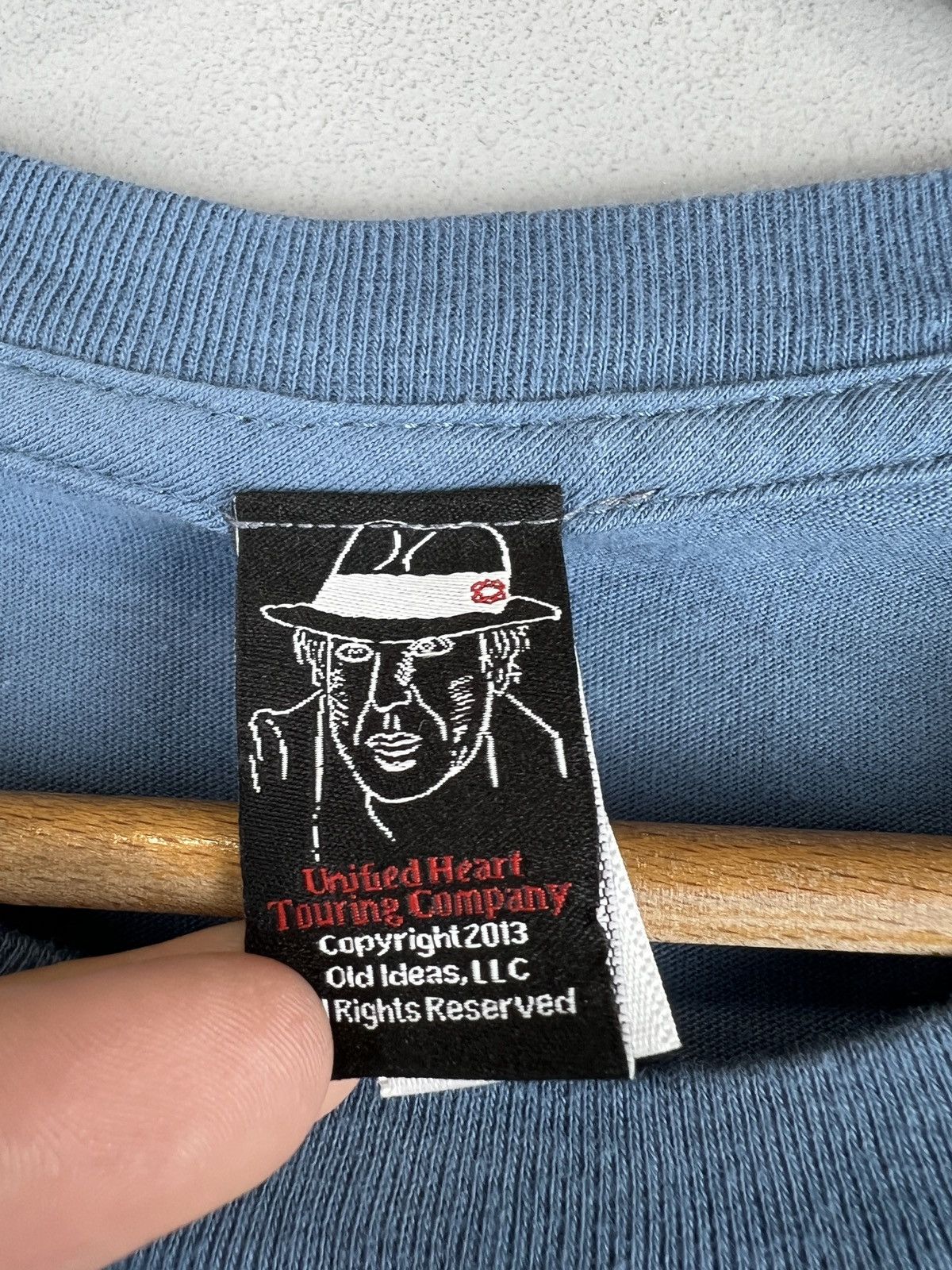 Band Tees × Vintage Vintage Licensed Leonard Cohen Big Face Born T shirt Size US XL / EU 56 / 4 - 6 Thumbnail