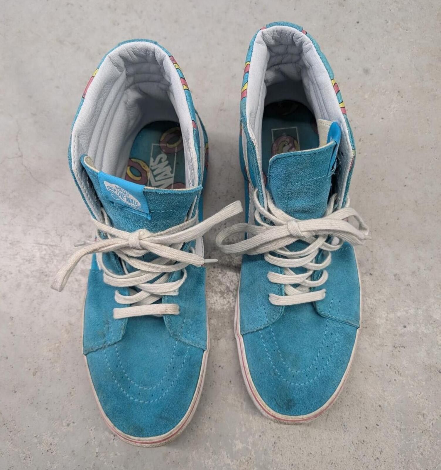 Vans Vans Sk8-Hi Limited Edition Odd Future Donut Blue Sneakers Size ONE SIZE - 4 Thumbnail