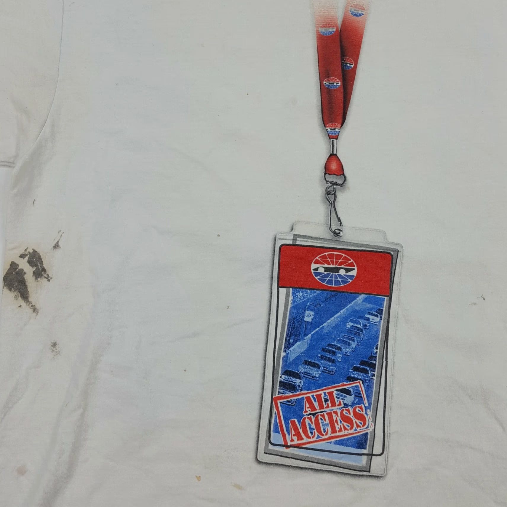 Chase Authentics VINTAGE Chase Authentics NASCAR Race Tour Bristol TN Distressed White T-Shirt Mens Size L Retro Faded Graphic Print 90s 00s Sports Cars TV Auto Size US L / EU 52-54 / 3 - 2 Thumbnail