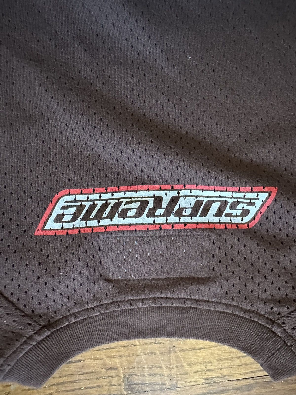 Hysteric Glamour × Supreme Supreme x Hysteric Glamour Mesh Long Sleeve Brown FW24 Size US M / EU 48-50 / 2 - 8 Thumbnail