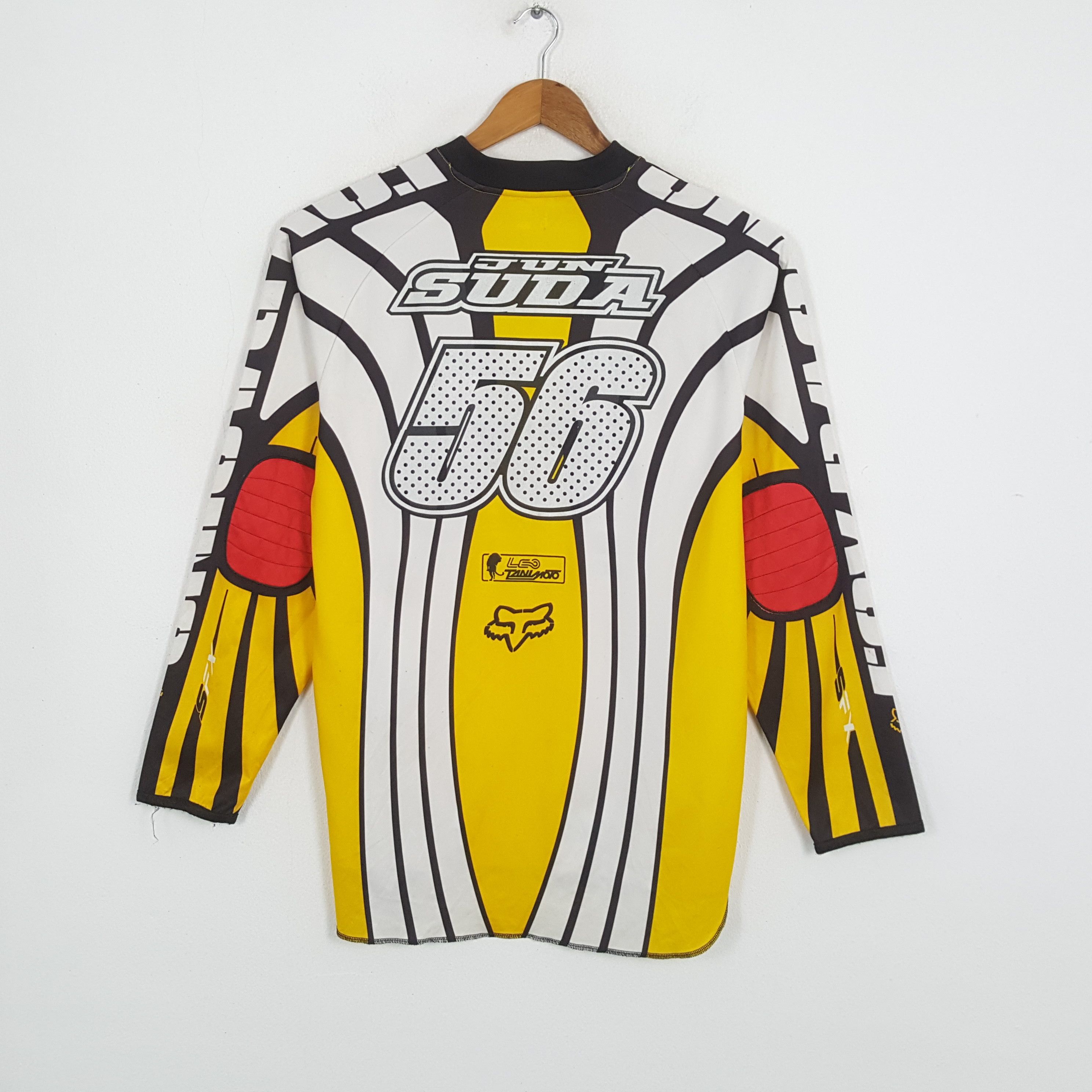 Fox Racing × Vintage Vintage FOX RACING KAWASAKI Japan Motorsports Jersey Tees Size US XL / EU 56 / 4 - 3 Thumbnail