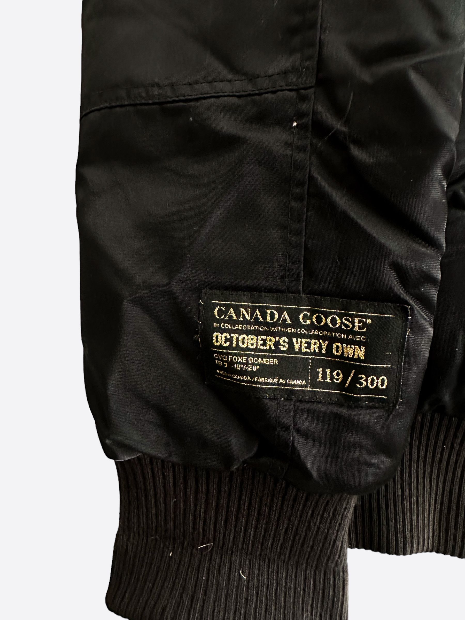 Canada Goose OVO Black Foxe Black Label Men's Jacket