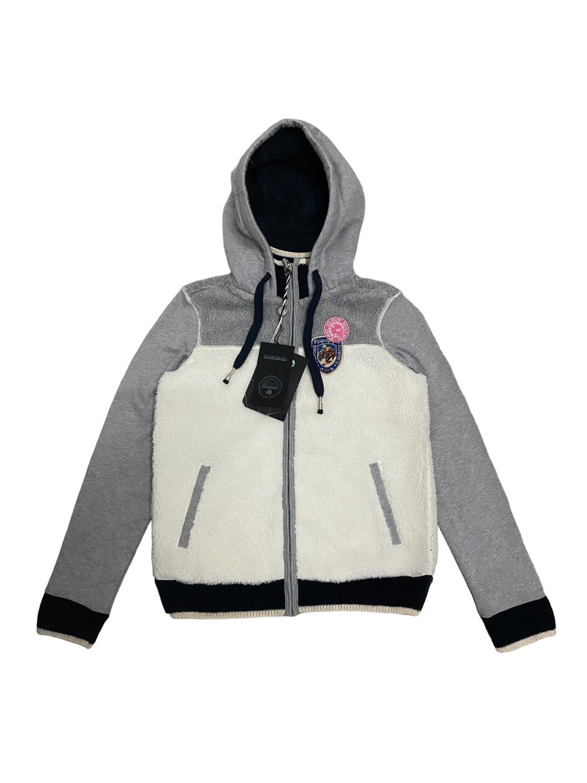 Japanese Brand × Napapijri × Vintage Vintage Napapijri Sherpa Outdoor Jacket Size US M / EU 48-50 / 2 - 1 Thumbnail