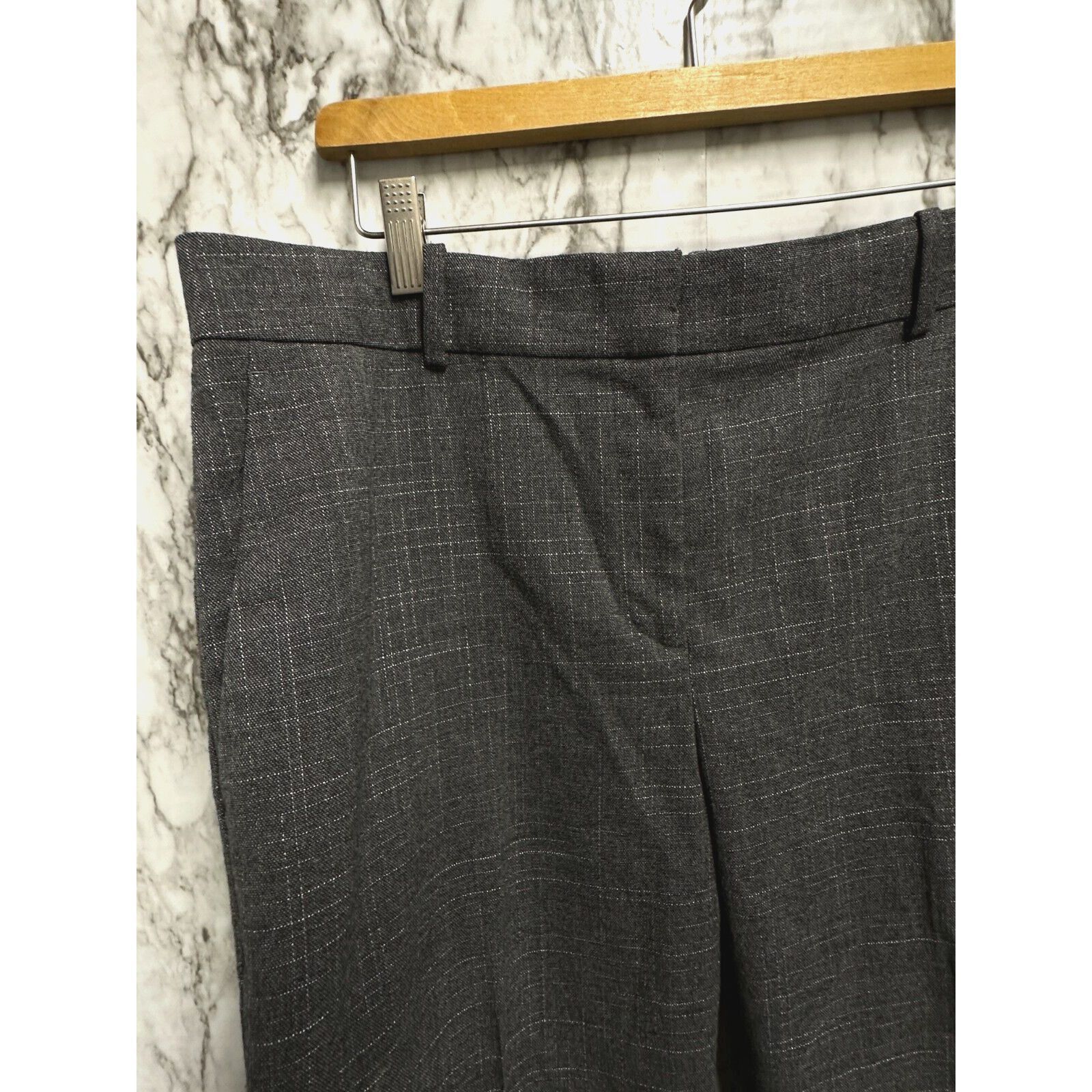 Ann Taylor Ann Taylor Classic Flat Front dress straight Pants Women 12 Size 34" / US 12 / IT 48 - 3 Thumbnail