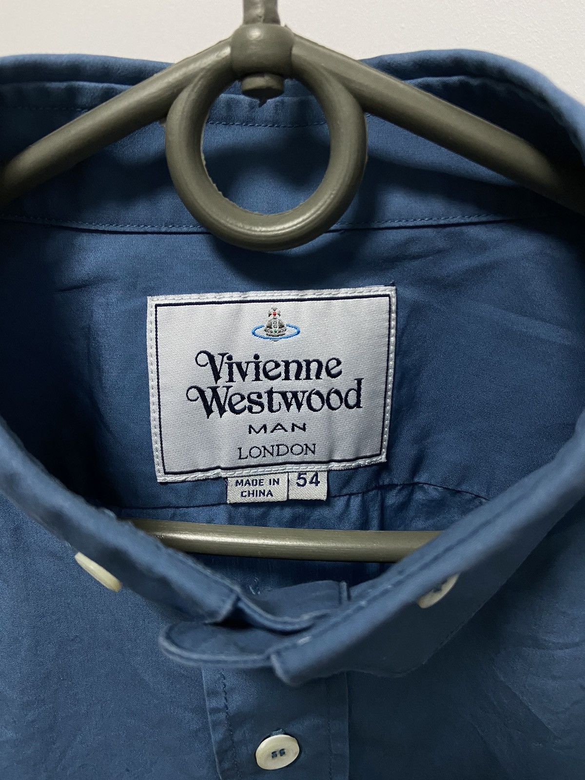 Vintage × Vivienne Westwood Vivienne Westwood Vintage Button Ups Small Orb Logo Size US L / EU 52-54 / 3 - 5 Thumbnail