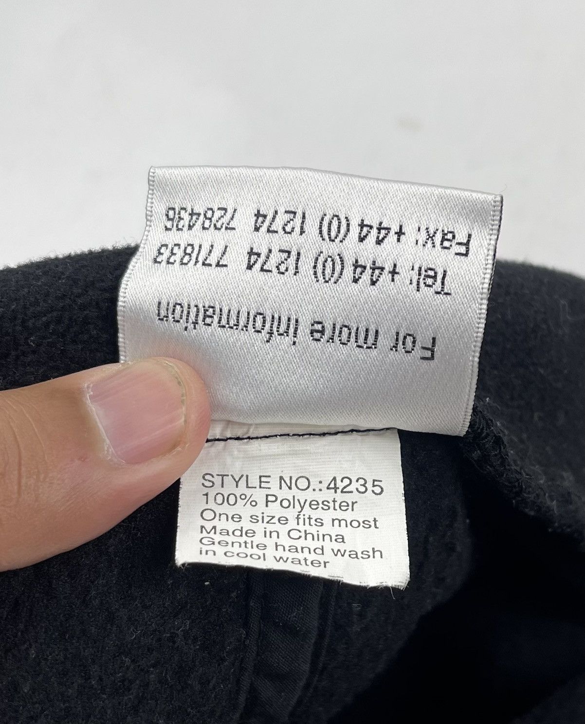 Vintage vintage mc laren beanie hat tc41 Size ONE SIZE - 6 Thumbnail