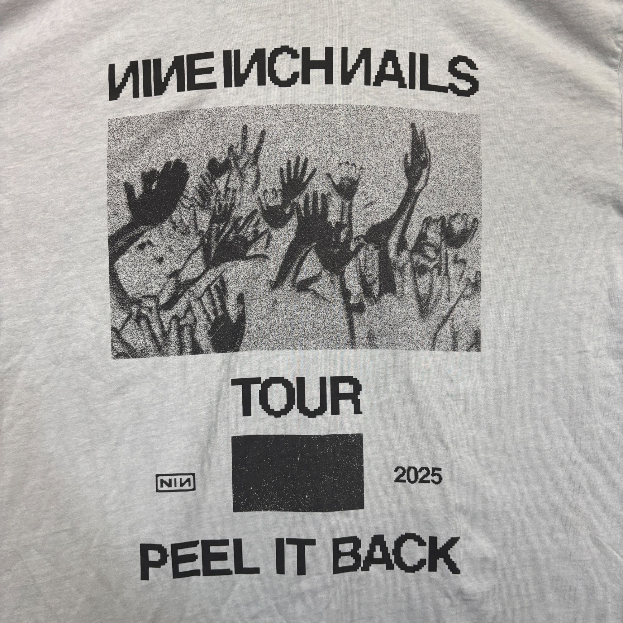 Band Tees Nine Inch Nails Peel It Back 25 Tour Industrial Metal Tee 2X Size US XXL / EU 58 / 5 - 2 Thumbnail