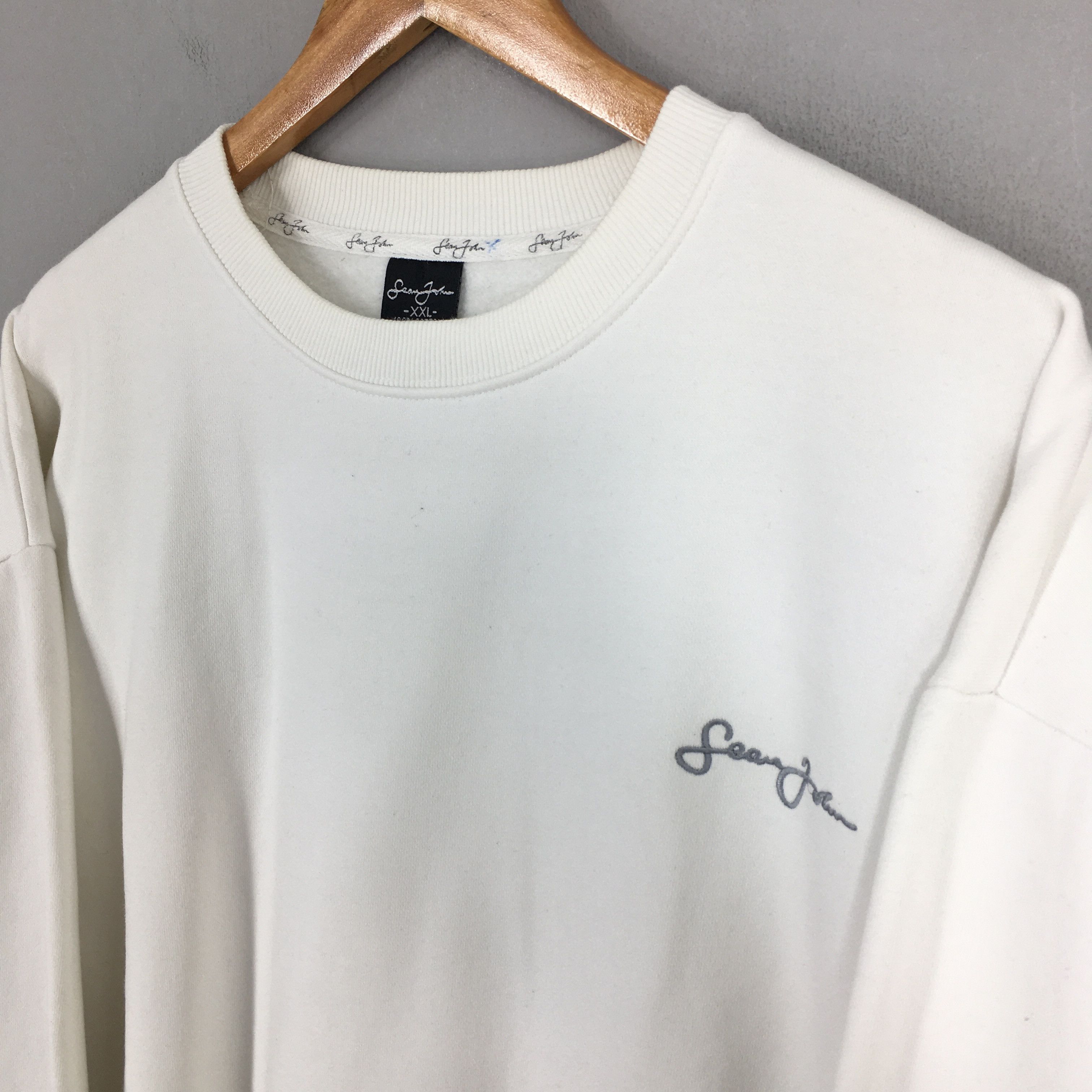 Rap Tees Vintage 90s Sean John Pullover Crewneck XXLarge Size US XXL / EU 58 / 5 - 3 Thumbnail
