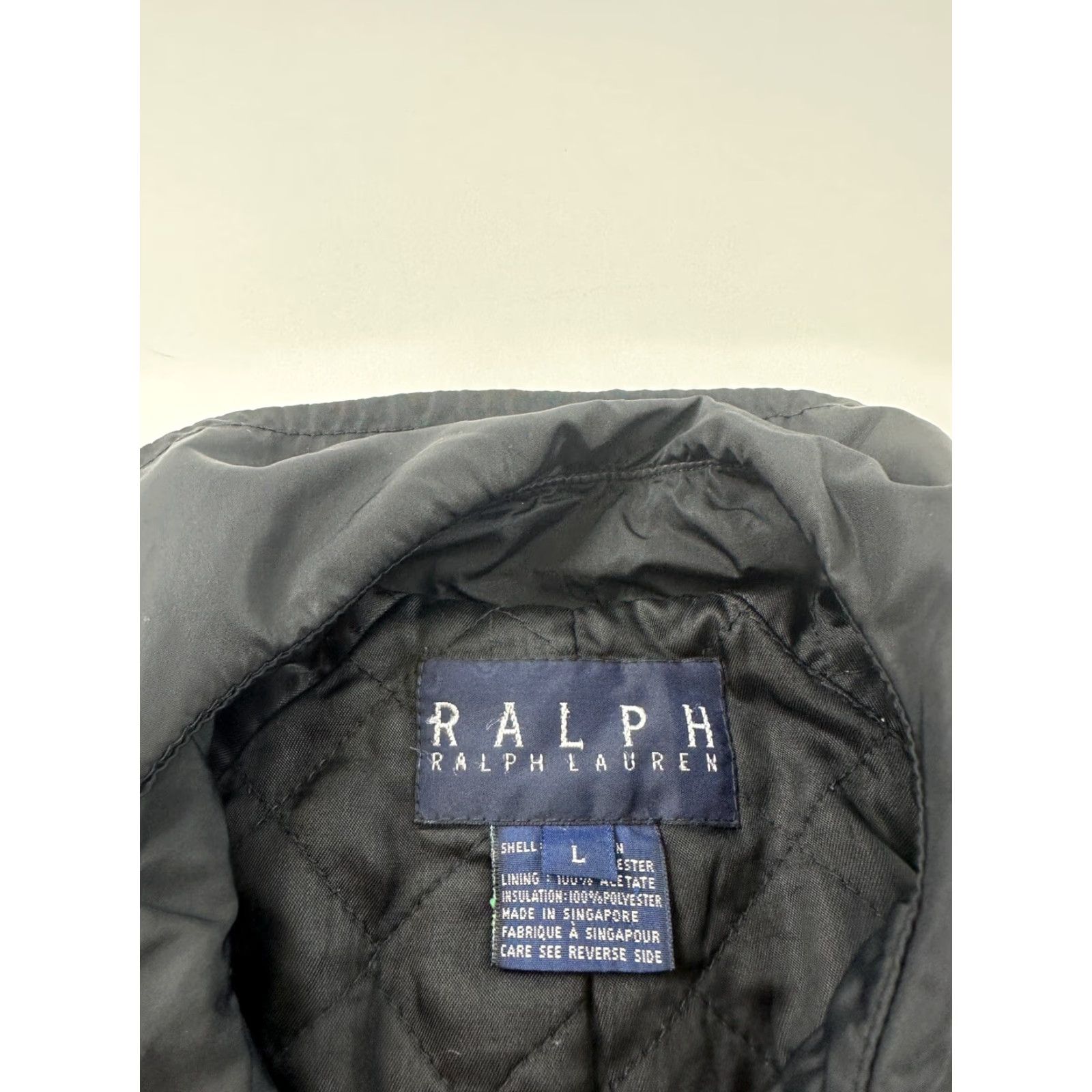 Ralph Lauren Ralph Lauren Rain Jacket Women’s Large Black Belted (Missing Belt) LRL Size L / US 10 / IT 46 - 3 Thumbnail