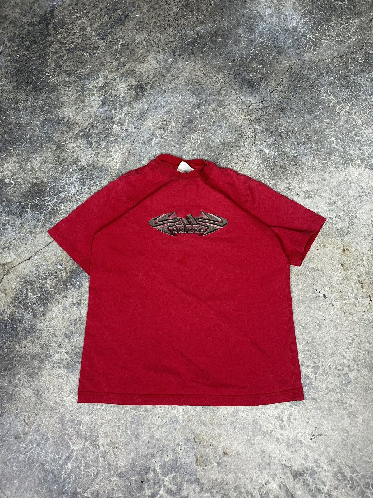 Vintage Cropped Adidas Tee