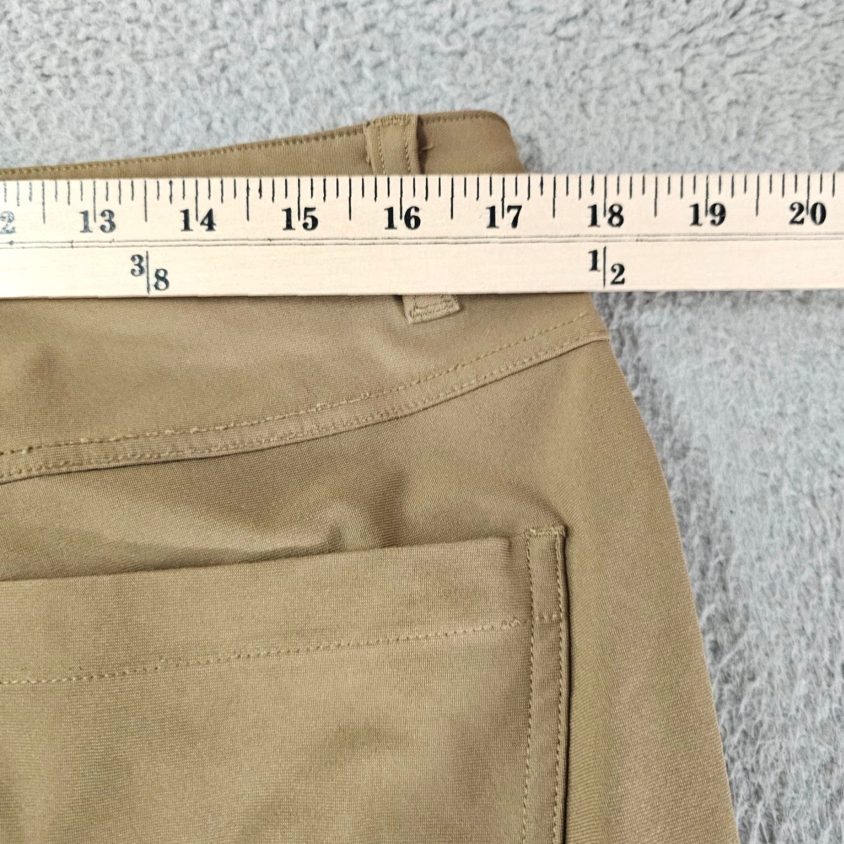 Lululemon Lululemon Pants Mens 33 Classic Fit 5-Pocket Chino Stretch Brown Size US 33 - 7 Thumbnail