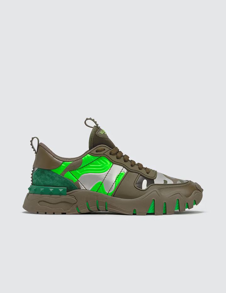 Valentino o1y0525 Low-Top Sneakers in Multicolor Size US 7 / EU 40 - 1 Thumbnail