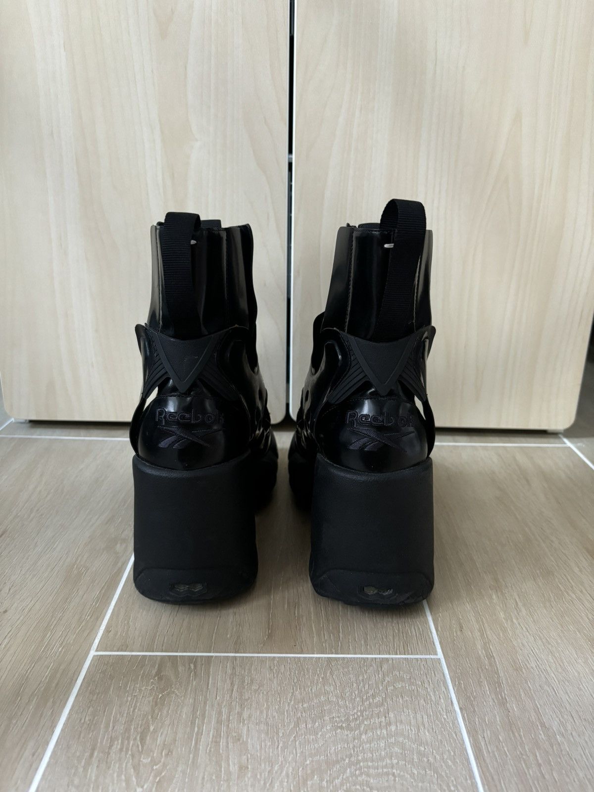 Maison Margiela × Reebok [RARE] Maison Margiela x Reebok Instapump Fury Tabi (Black) Size US 6 / IT 36 - 20 Thumbnail