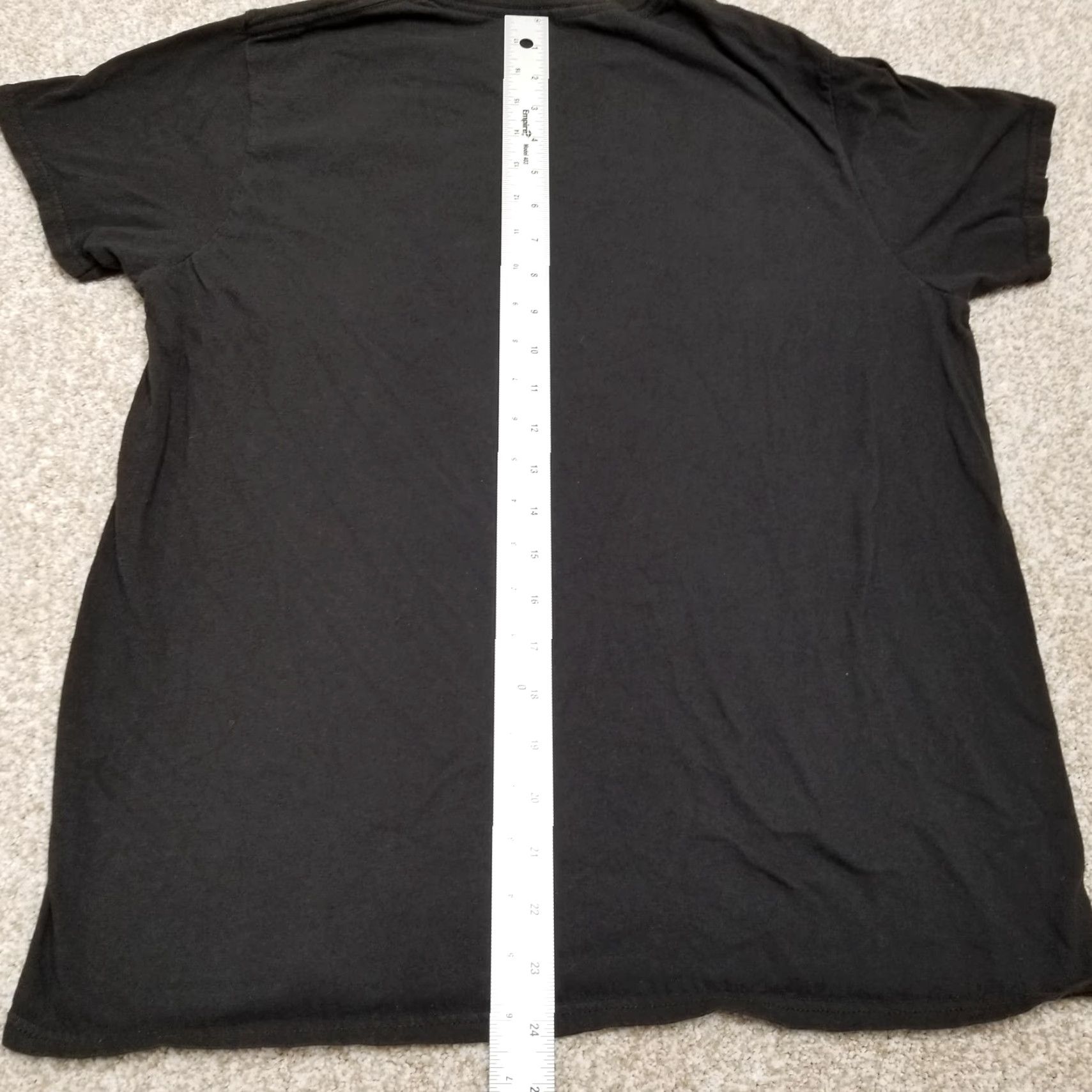 Vintage Friends TEE Women Medium 38/40 Black Short Sleeve Crewneck 90s Logo Casual Shirt Mens Girls Size 32" / US 10 / IT 46 - 5 Thumbnail