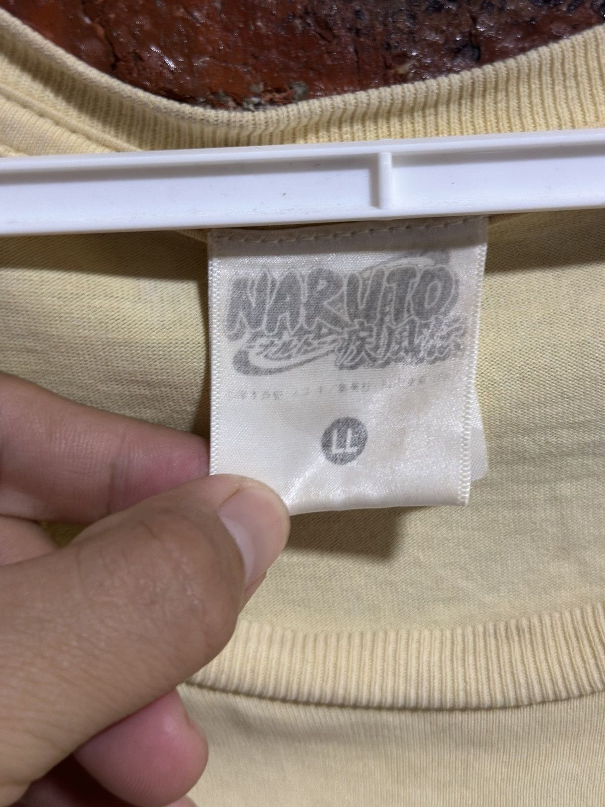 Anime Vintage Naruto Itache Clan Sun Faded Tee Size US M / EU 48-50 / 2 - 5 Thumbnail