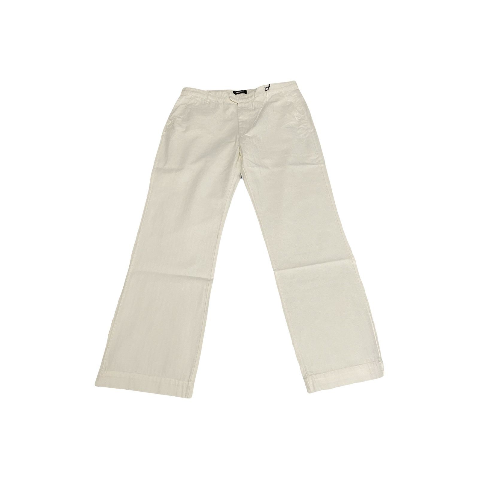 Other Nova Men White Herringbone Pants NWT Sz 34 Classic Fit Size US 34 / EU 50 - 1 Thumbnail