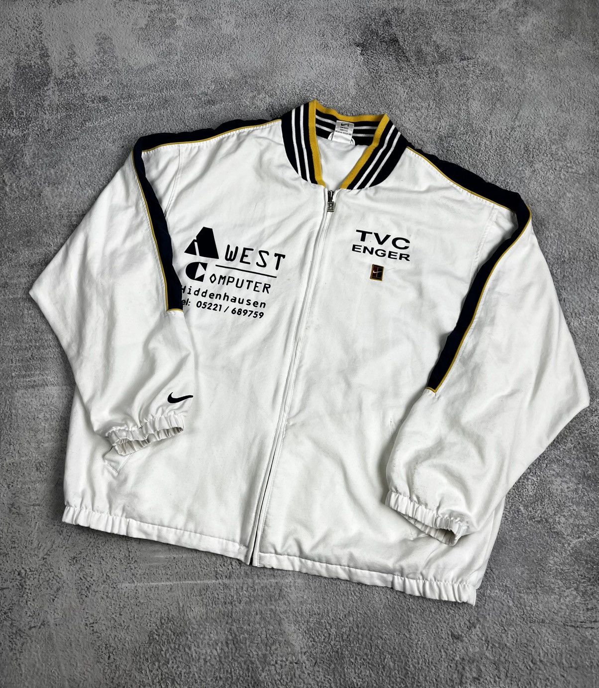 Nike 90s Nike Court Jacket (XL) vintage Size US XL / EU 56 / 4 - 1 Thumbnail