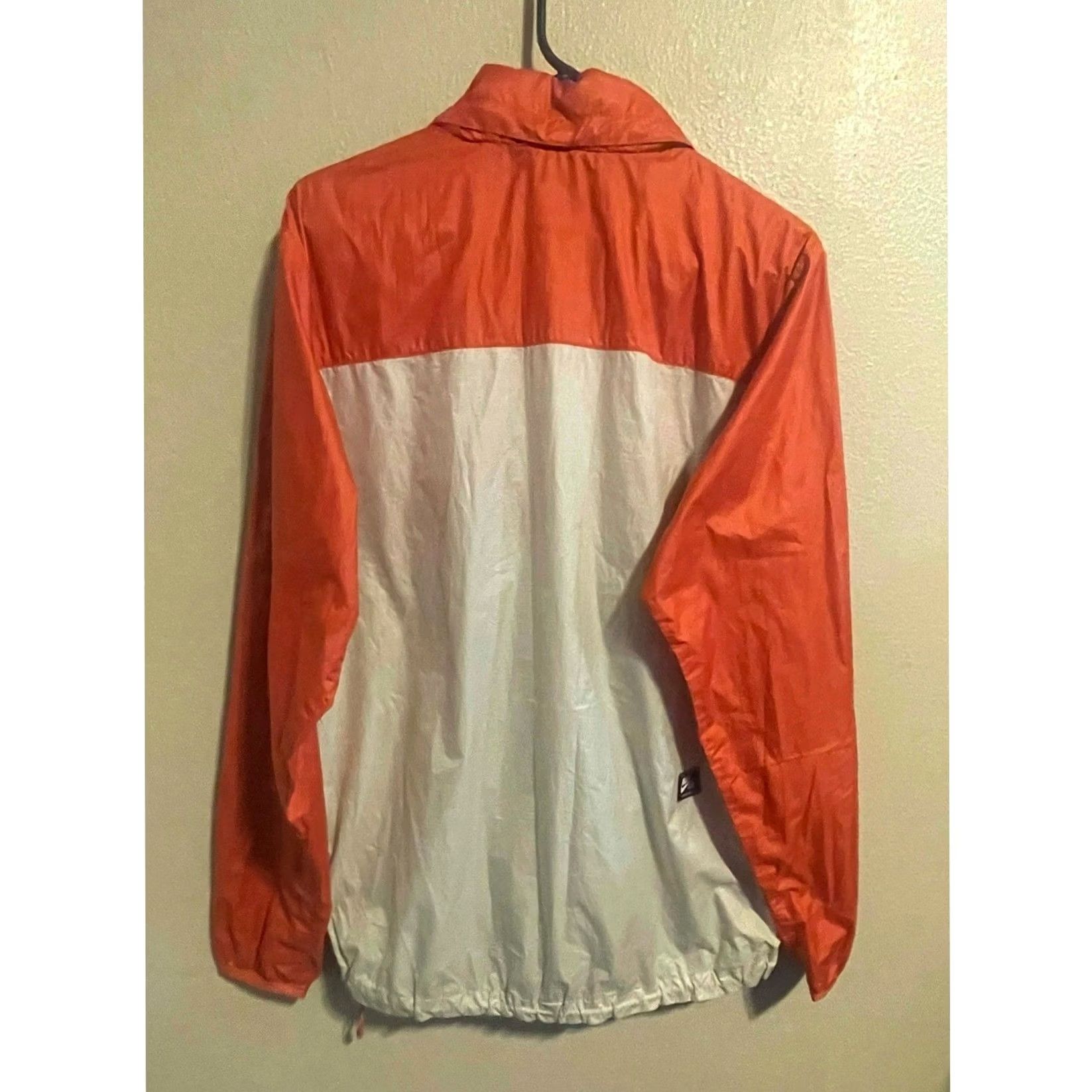 Nike Nike SB Windbreaker Jacket Orange Half Zip Pullover Mens Small Size US S / EU 44-46 / 1 - 2 Thumbnail