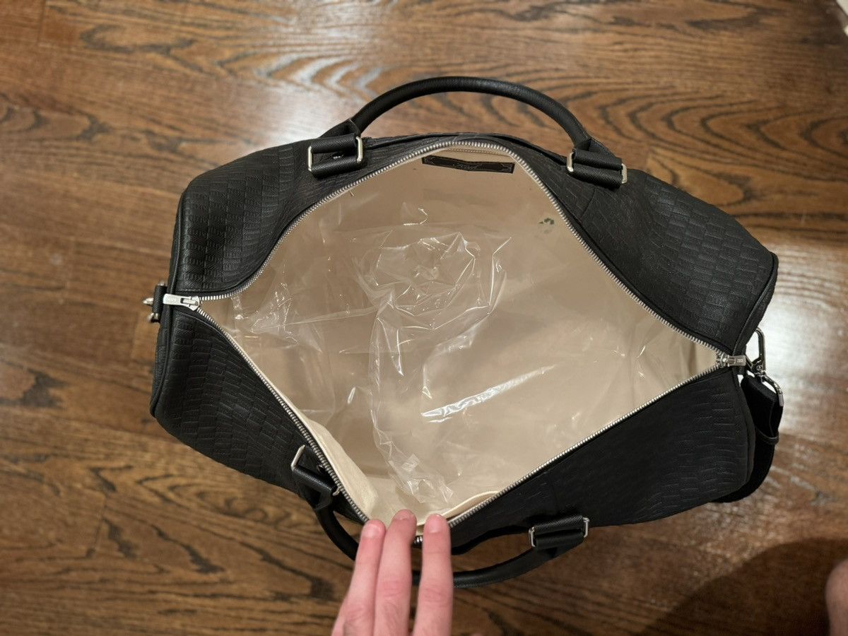 Kith Kith Leather Debossed Monogram Duffel Bag (KeepAll