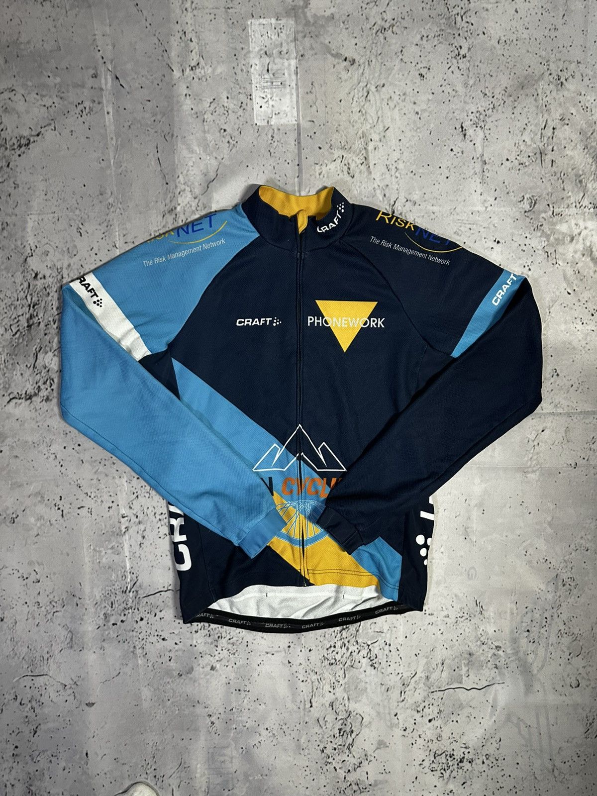 Schott Scott cycling jersey vintage Size US M / EU 48-50 / 2 - 1 Thumbnail