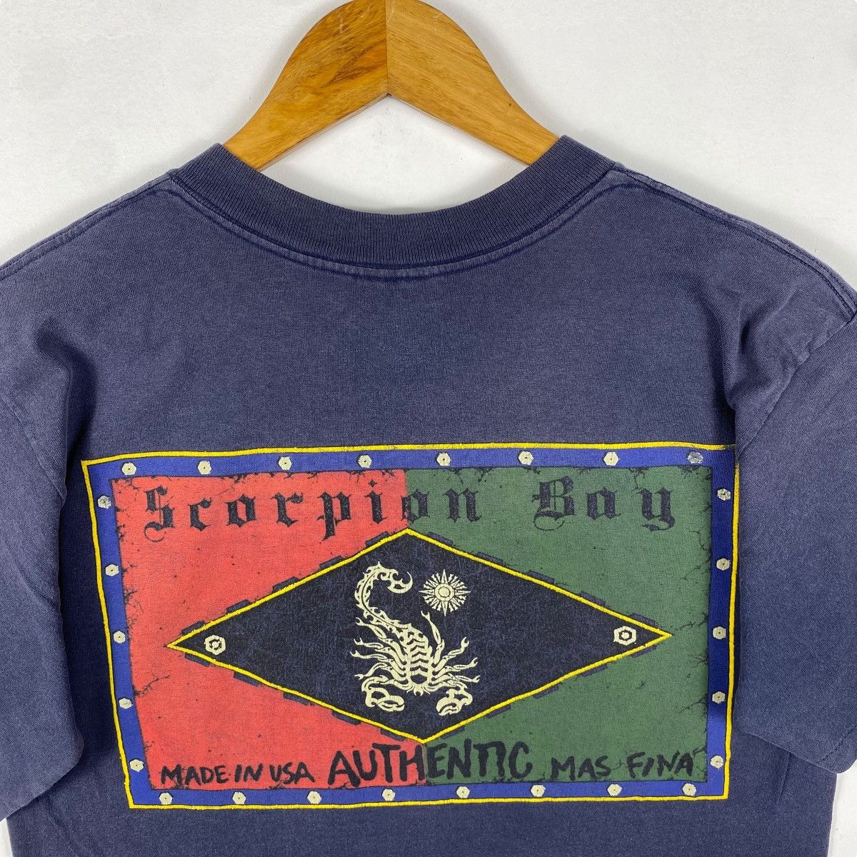 Vintage Vintage 90's SCORPION BAY Authentic Mas Fina Made In Usa Size US M / EU 48-50 / 2 - 2 Thumbnail