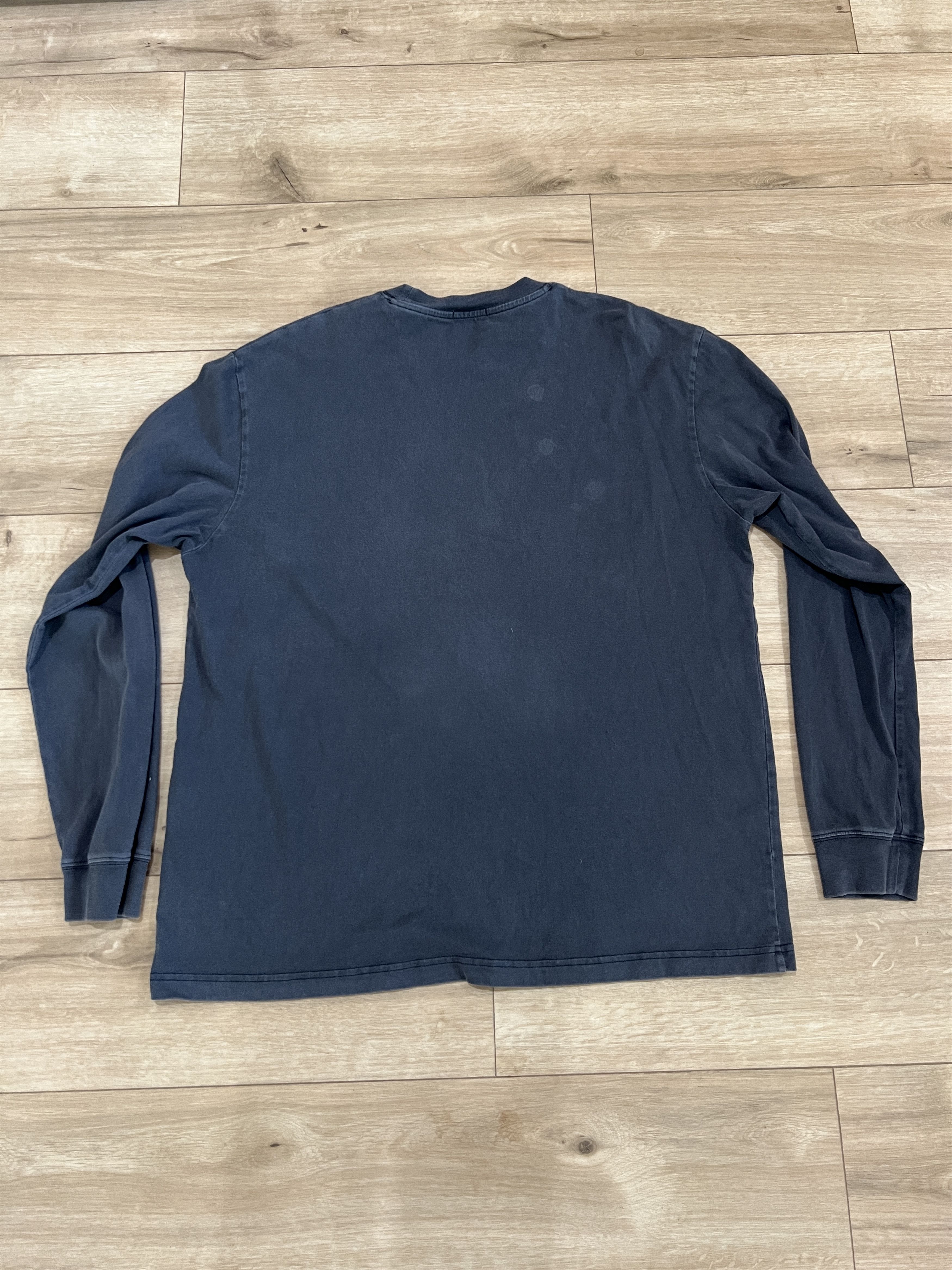Kith Kith Charcoal Gray Long Sleeve T Shirt Vintage Wash Size US XL / EU 56 / 4 - 5 Thumbnail