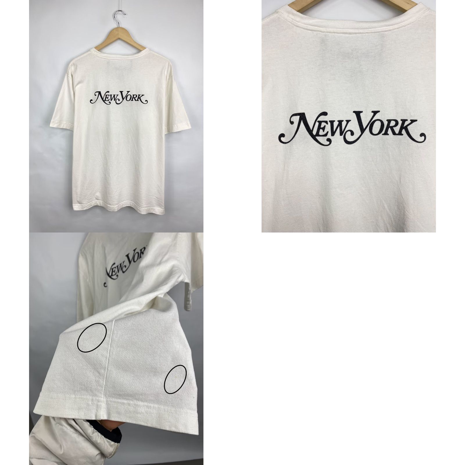 Marc Jacobs Marc Jacobs New York Luxury T-Shirt XL White Retro Men Short Sleeve T-Shirt Mens Y2K Vintage-Style Shirt Size US XL / EU 56 / 4 - 8 Thumbnail