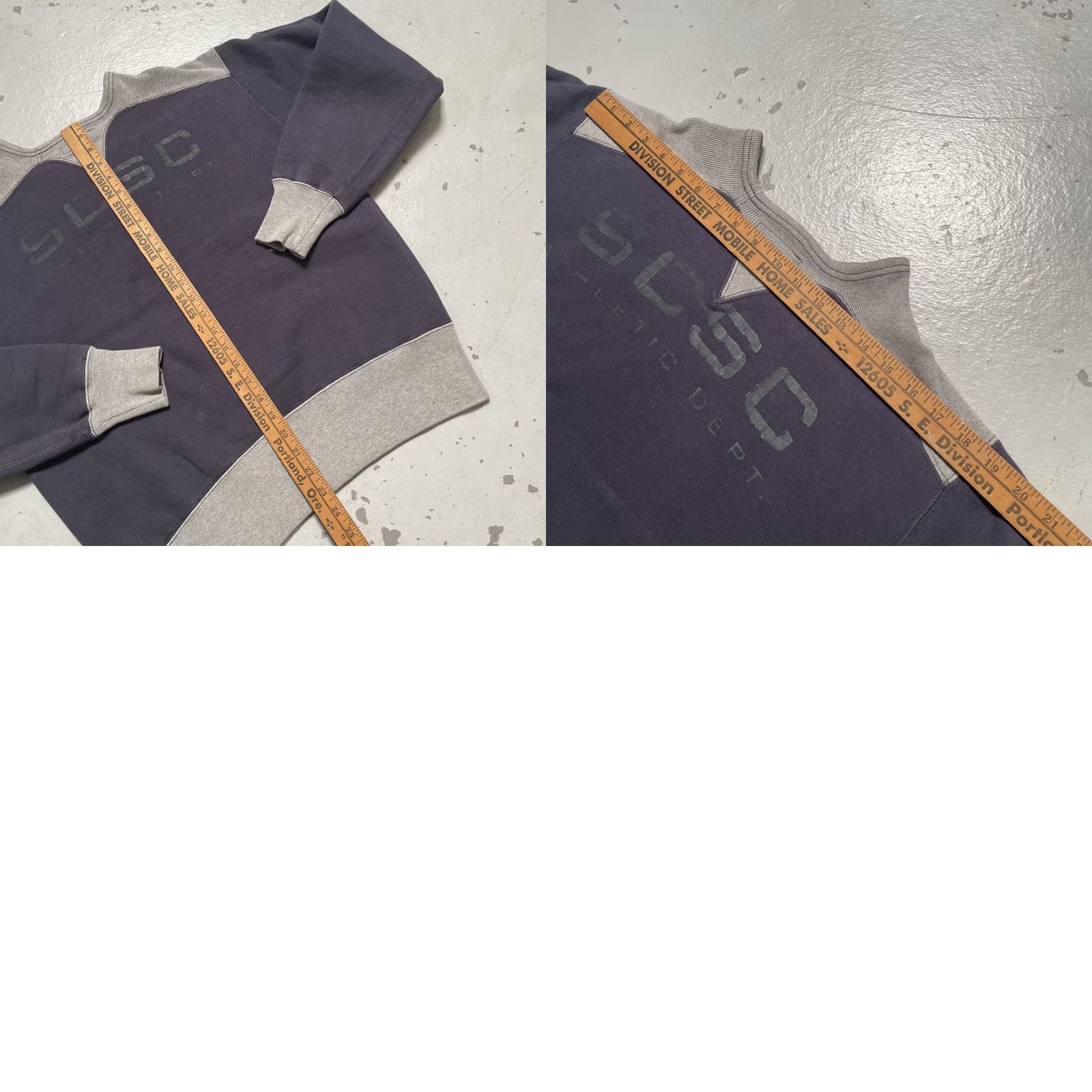 Vintage - Relevant keywords: "John Gluckow," "SCSC," "Double V," "Vintage Style," "Stencil," "Sweatshirt. Size US M / EU 48-50 / 2 - 8 Thumbnail