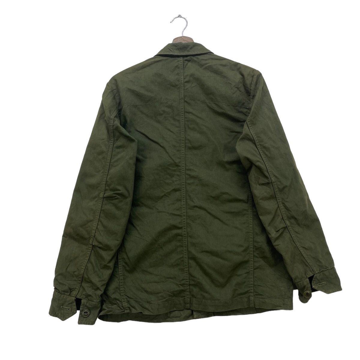 Ships Jet Blue 🔥Japanese Beand Ship Jet Blue Field Jacket Military Style Size US M / EU 48-50 / 2 - 2 Thumbnail