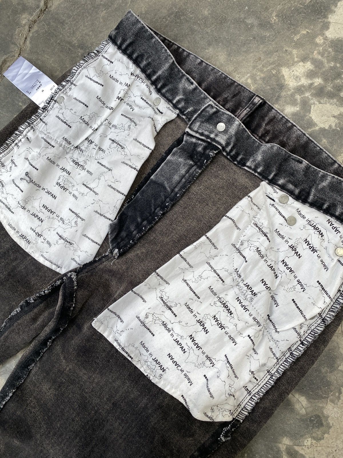 semanticdesign Semantic Design Washing Stretch Long Pants Size 32" / US 10 / IT 46 - 17 Thumbnail