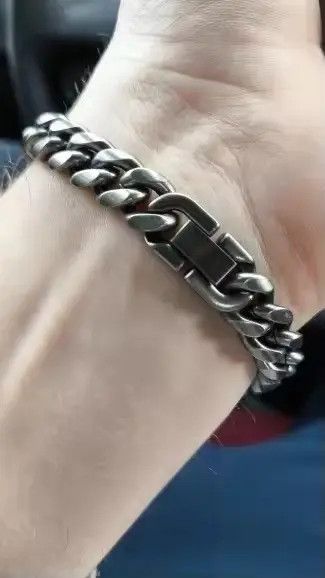 Jewelry Hirasawa x Kino 20 cm + 10 Mm Cuban link chain Bracelet Size ONE SIZE - 8 Thumbnail