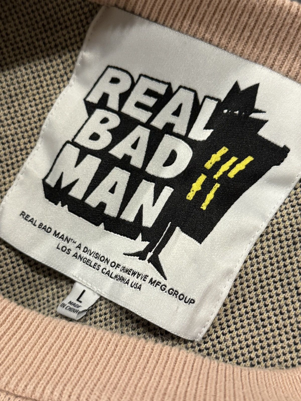 Real Bad Man Real Bad Man All-over sweater Size US L / EU 52-54 / 3 - 4 Thumbnail