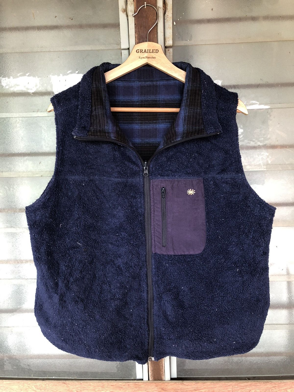 If Six Was Nine Vintage Go Hemp Stripe Vest Size US L / EU 52-54 / 3 - 10 Thumbnail