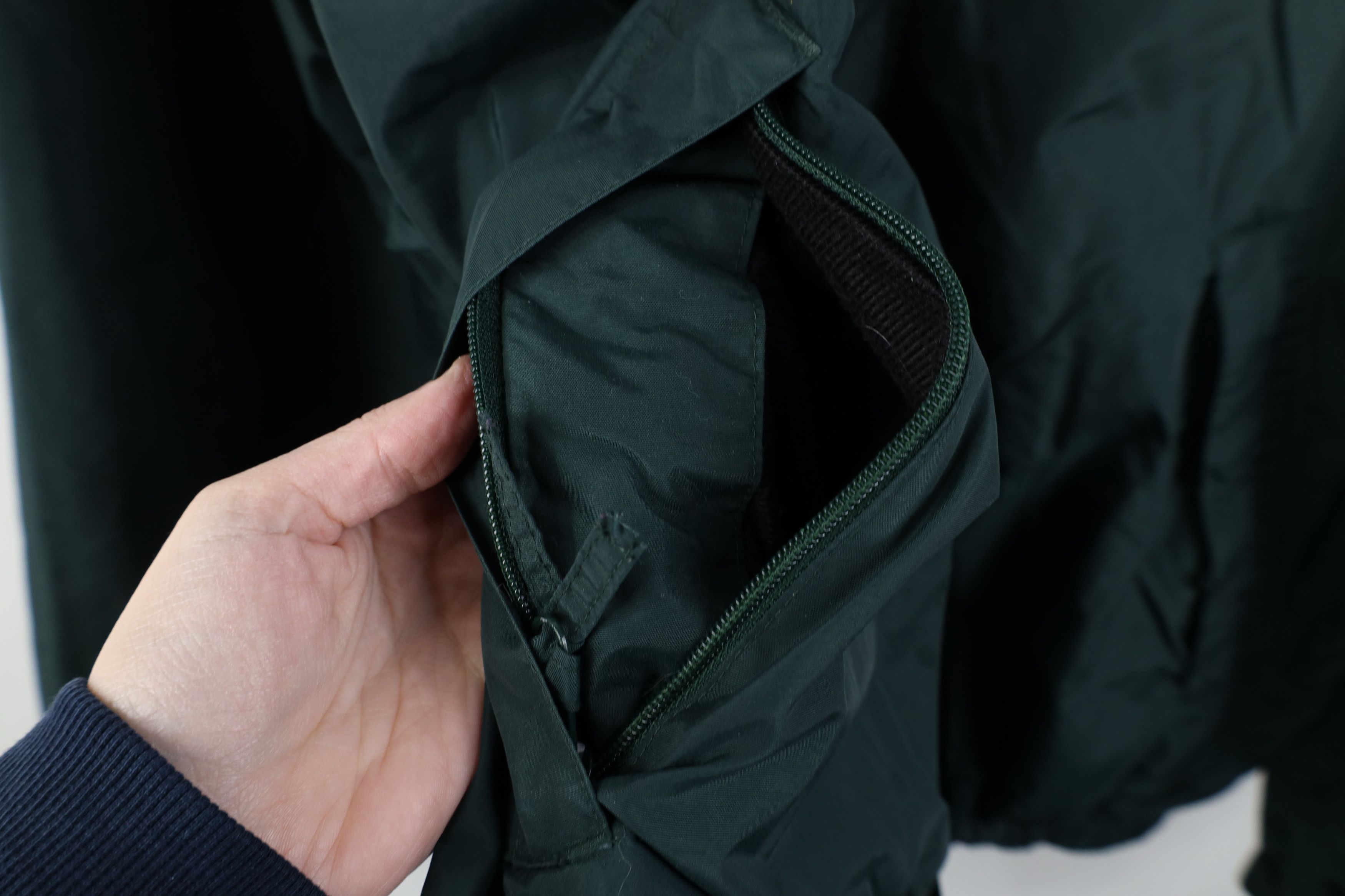 Vintage Vintage 90s Y2K Streetwear Fleece Lined Bomber Jacket Green Size US L / EU 52-54 / 3 - 5 Thumbnail